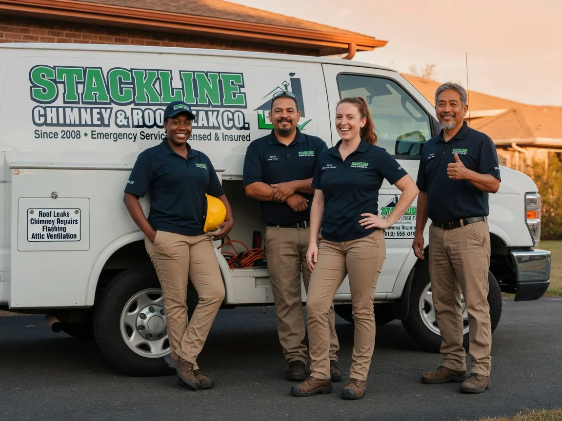Chimney flashing repair company in Brethren, MI